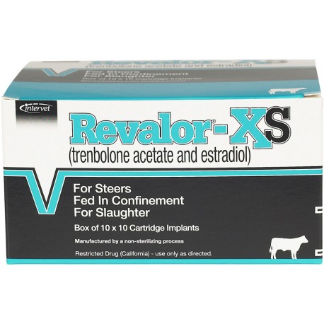 Revalor XS Cattle Implant 100ds.