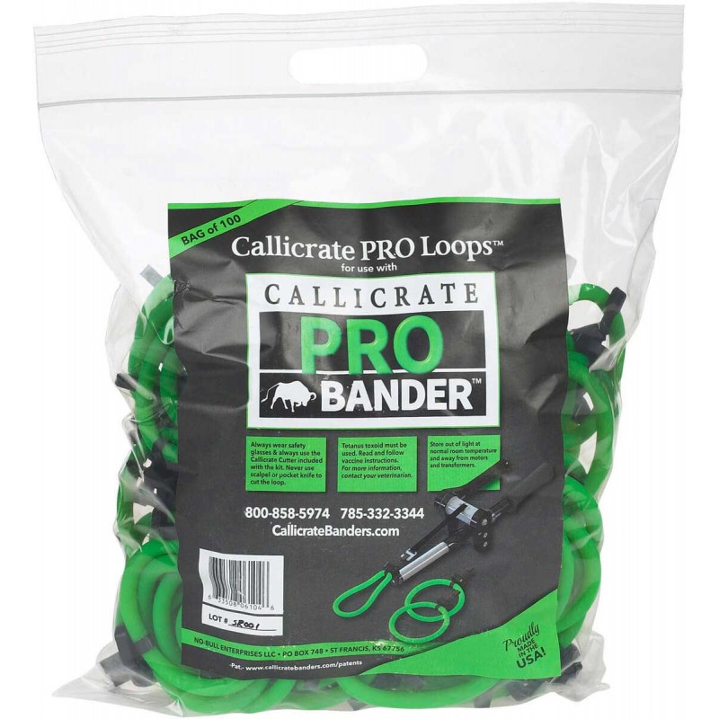 Callicrate PRO Bander Loops 100ct.