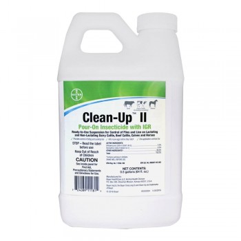 Clean Up II Insecticide Pour On 1/2 gallon