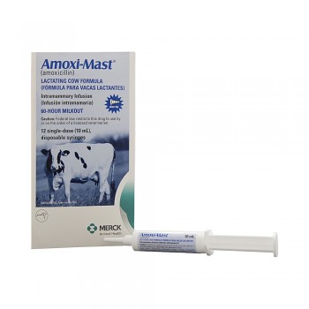Amoxi-Mast Mastitis Tubes 12ct Box RX