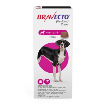 Bravecto Chews For Dogs 88-123lb (12 week) RX