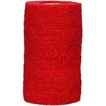 Andover Coflex Bandage 4" Red Each