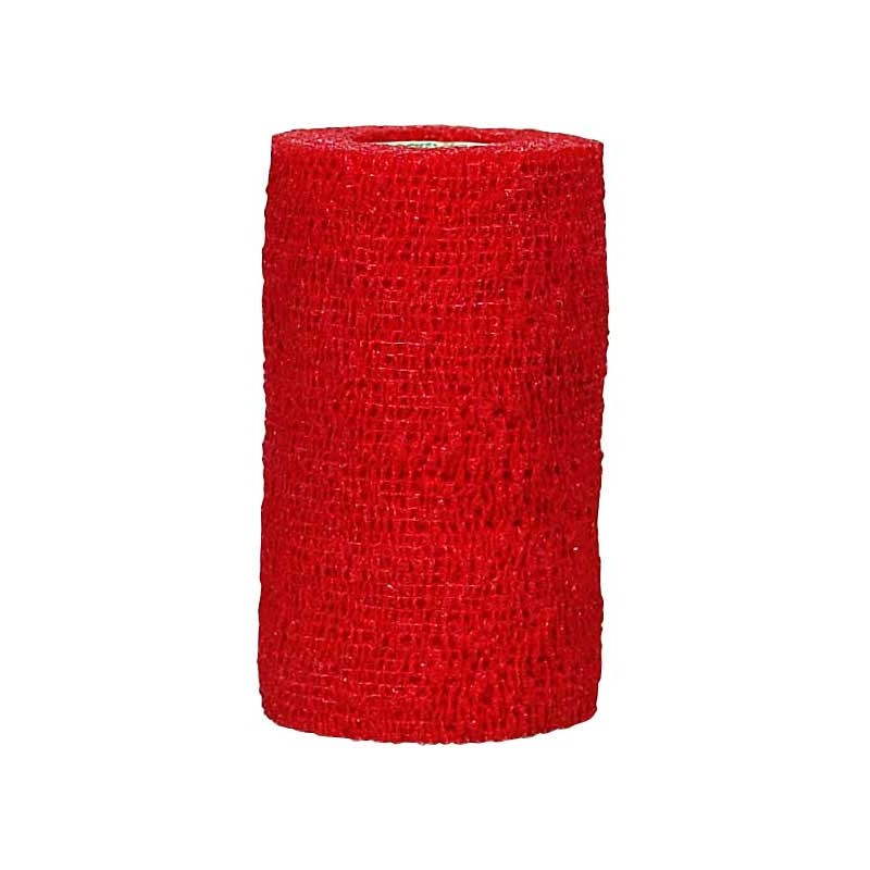 Andover Coflex Bandage 4" Red Each