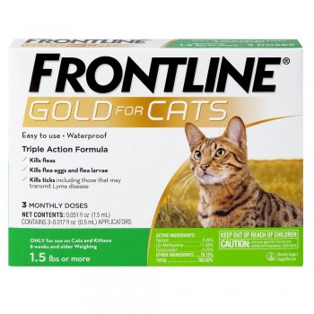 Frontline Gold Feline 3 Month