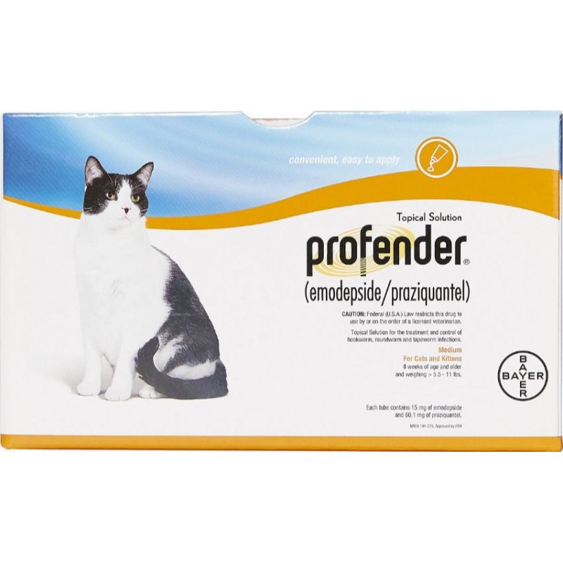 Profender Topical Solution for Cats 5.5-11lbs - Rx