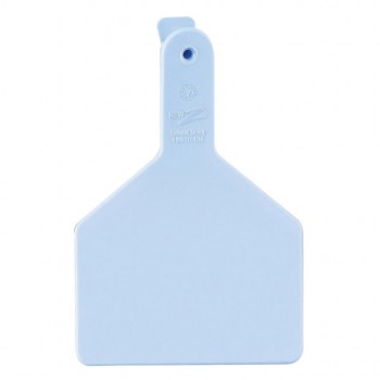 Z1 No-Snag Blank Cow Tags 25ct - Blue