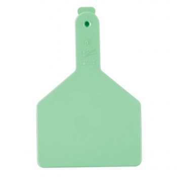 Z1 No-Snag Blank Cow Tags 25ct - Green
