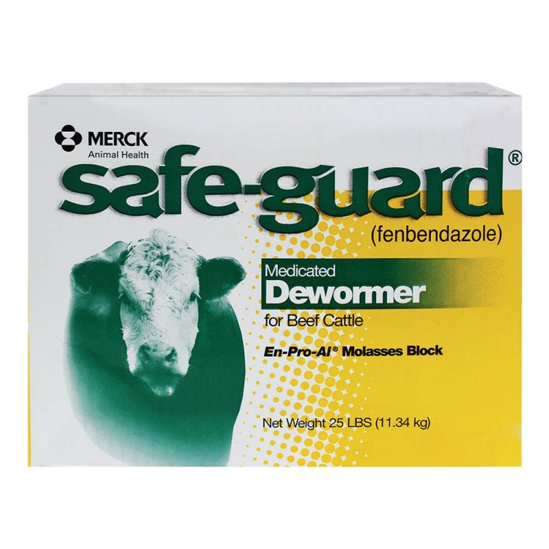 Safe-Guard Block Dewormer 25 lb. Block