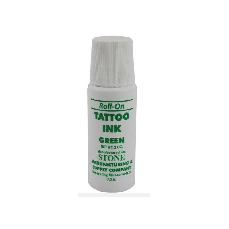 Tattoo Ink Roll-On 2oz. Green