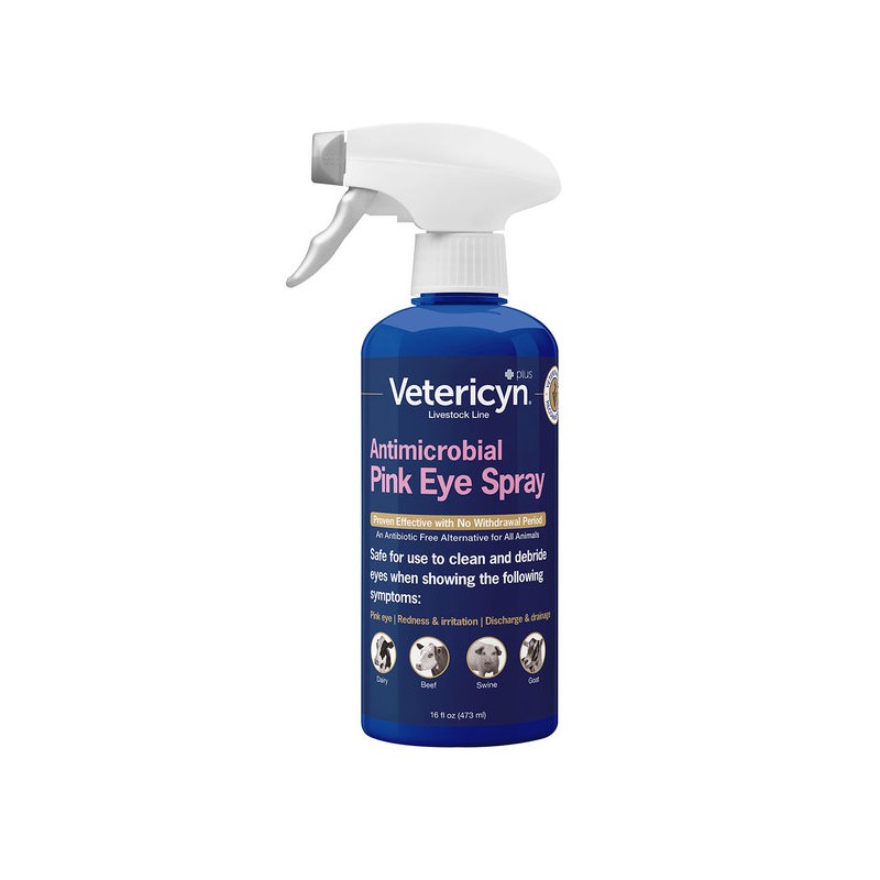 Vetericyn Plus Antimicrobial Pinkeye Spray 16oz.