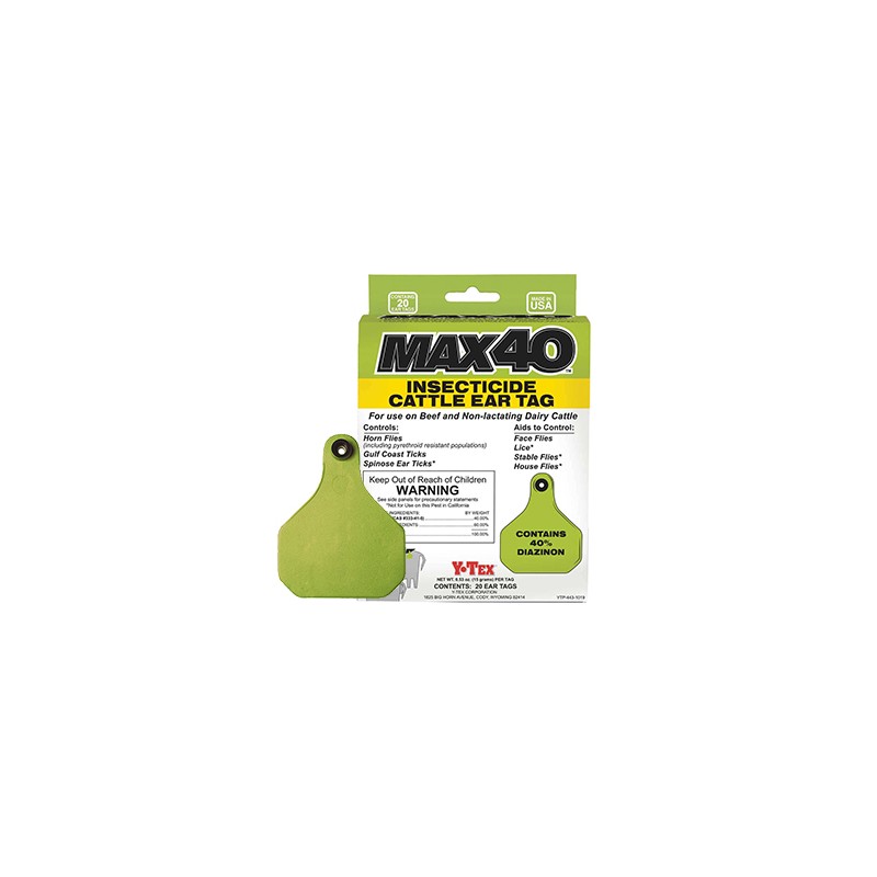 Ear Tag Max40 Insecticide